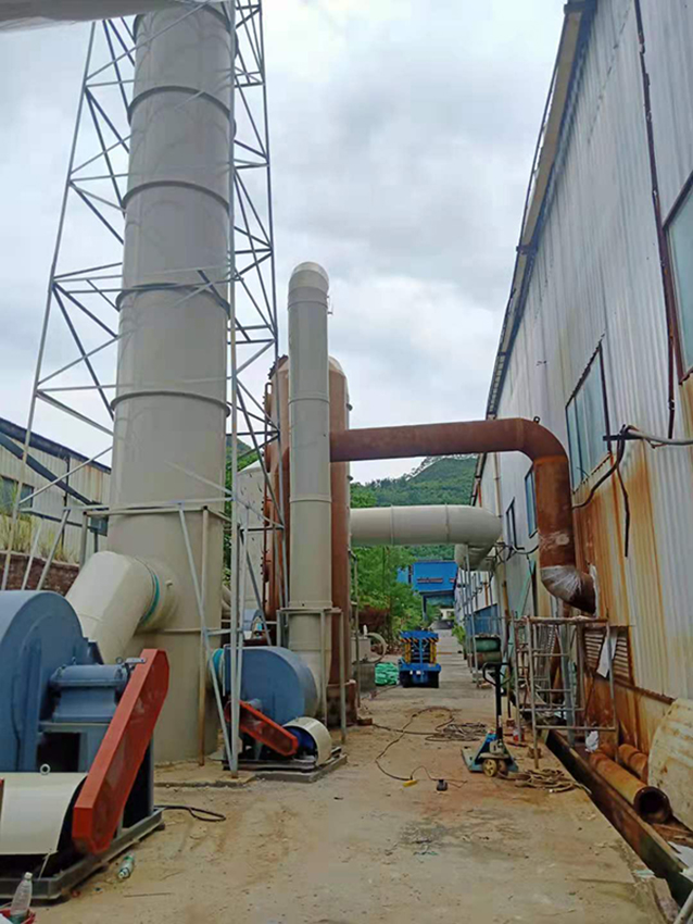 貴港某工廠(chǎng)廢氣處理工程.jpg